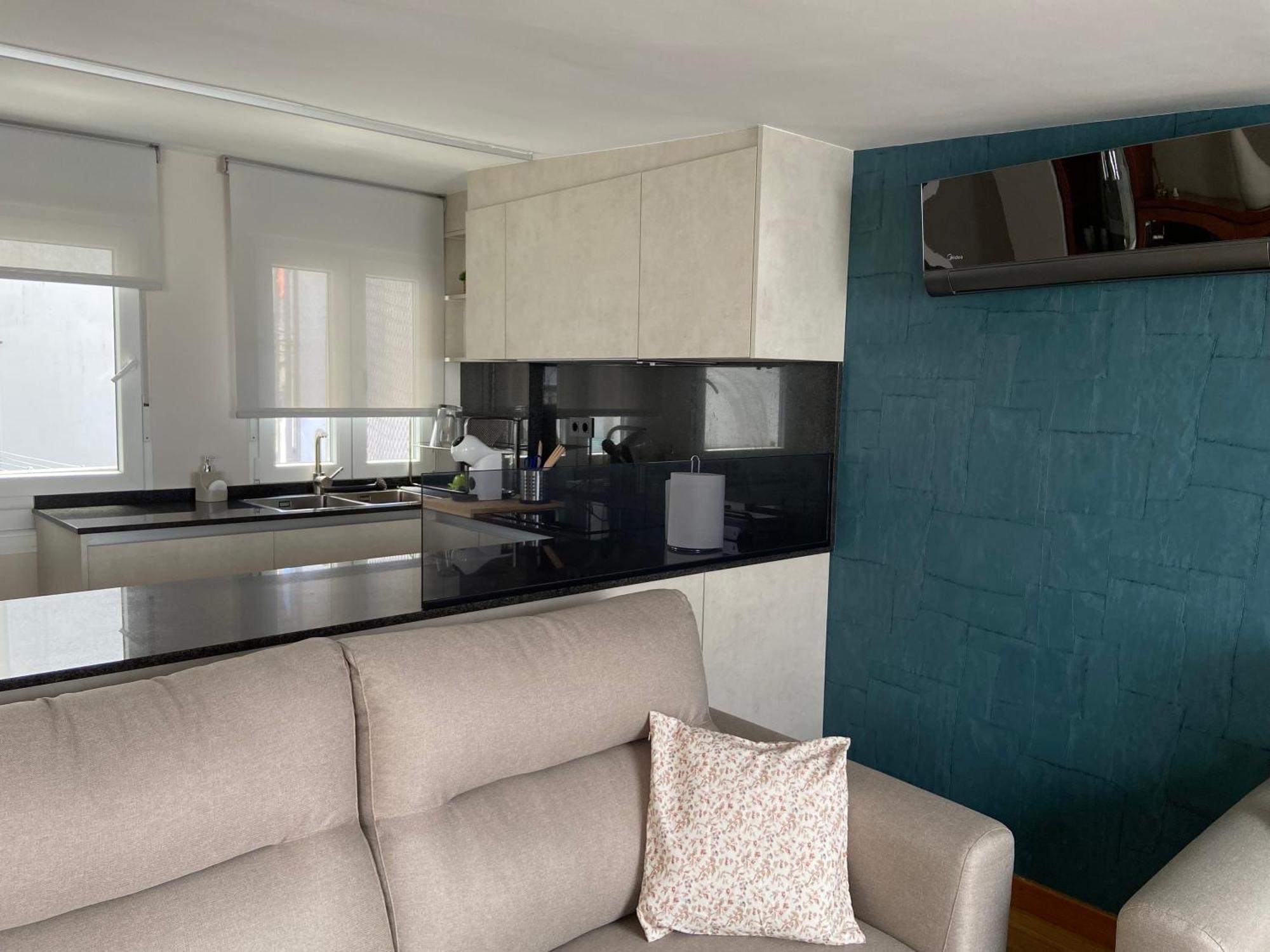 Apartamento Atico 22 - Centrico, Aire Acondicionado Y Parking Vilagarcía de Arousa Exterior foto